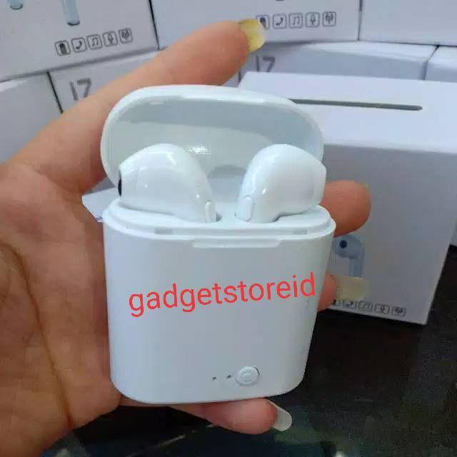 Headset bluetooth HBQ I7S tws android iphone 7 8 X/ earphone bluetooth HBQ I7S V4.1 OEM high quality-1