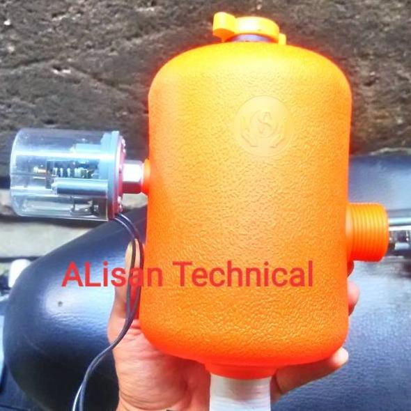 ✷ Tabung pompa air otomatis PVC Lengkap komplit Shimizu ➾