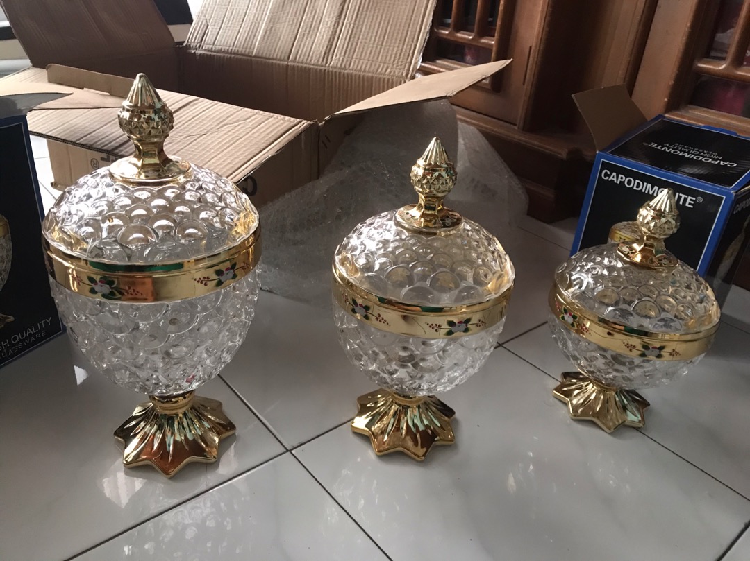 Terbaru!!! Toples Lebaran Mewah Elegant Toples 3 Susun Capodimonte