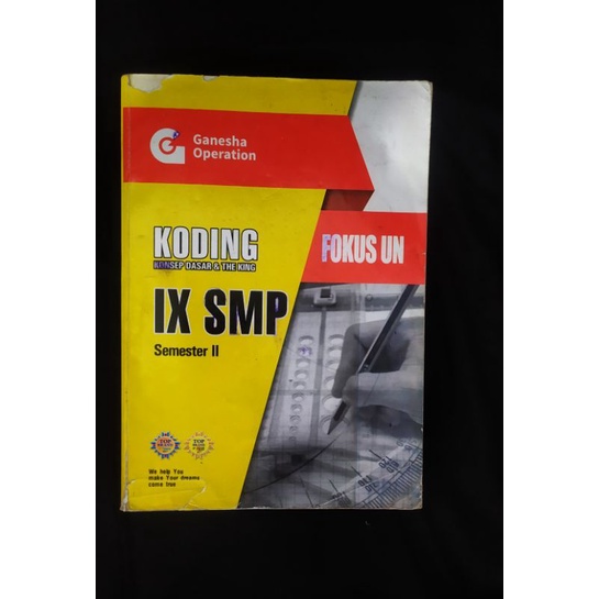 

KODING GO (kelas XII IPA dan IX SMP)