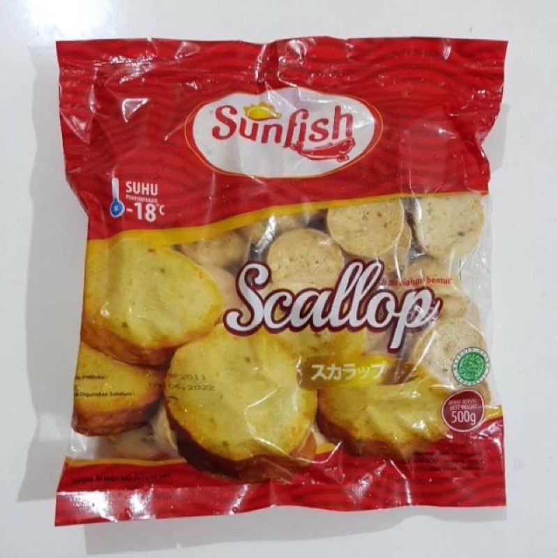 

SUNFISH scallop 500gr