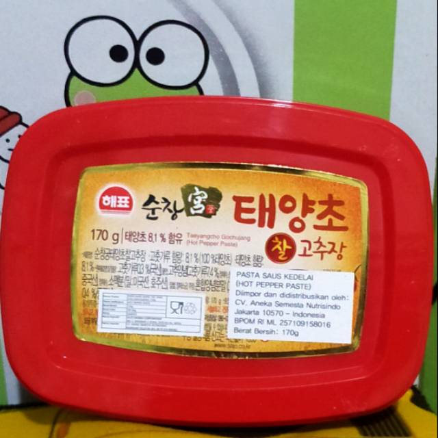 

Sajo Hot Pepper paste 170gr gochujang sambal korea