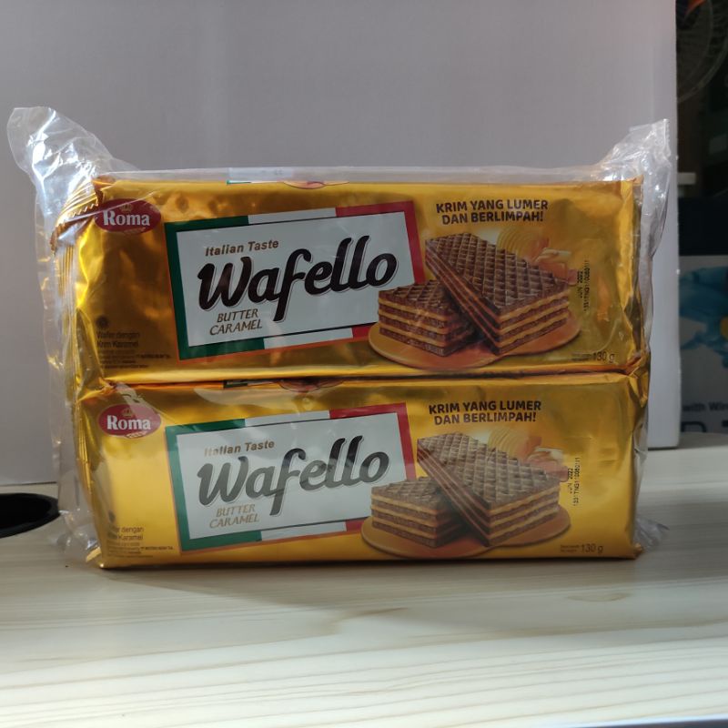 Roma Wafello Butter Caramel 6 pcs @130 gram