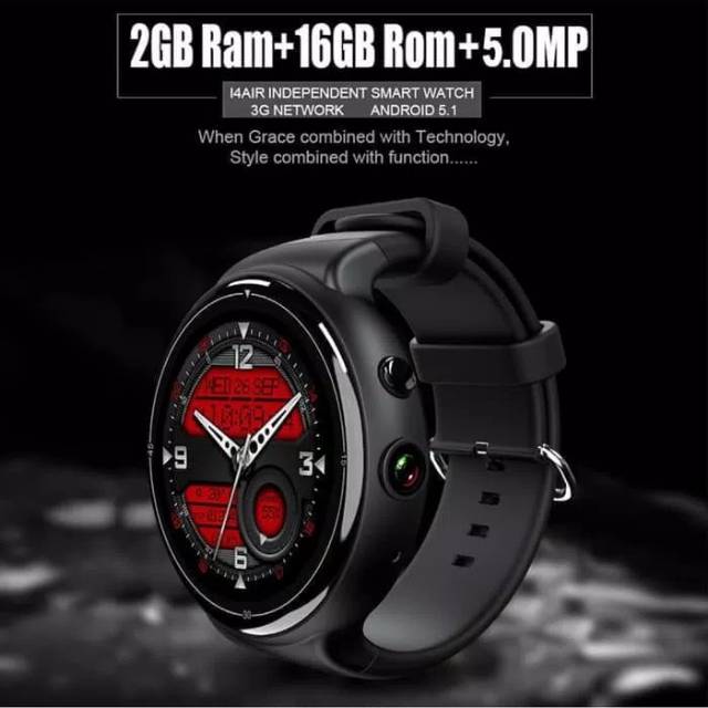 IQI i4 smartwacth android 2Gb ram 16Gb rom 3G GPS amoled quadcore