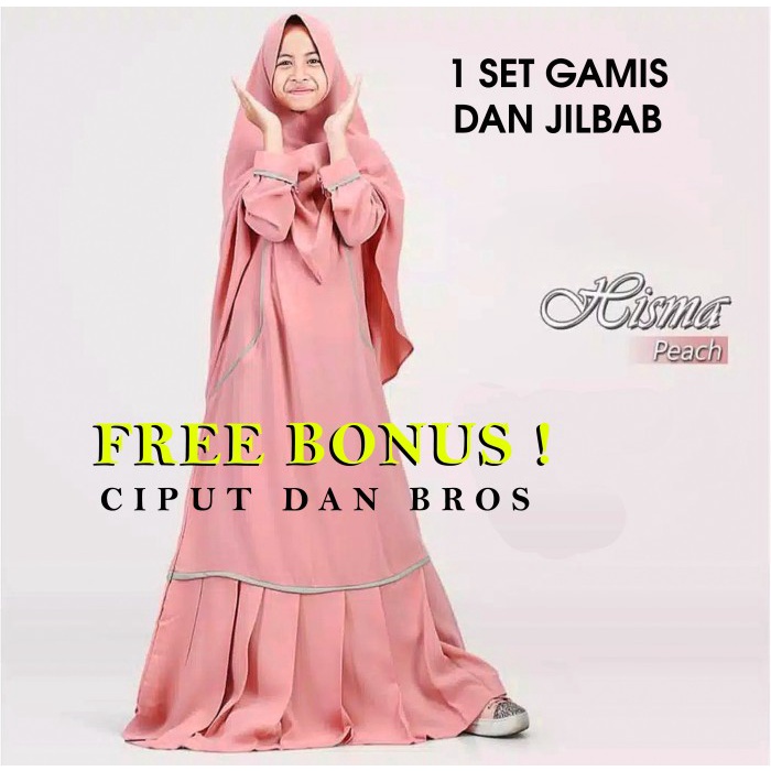 Gamis Anak Perempuan Umur 2 tahun Termurah Gamis Baju Muslim Anak Fashion Anak N8O8 Gamis Kids Gamis