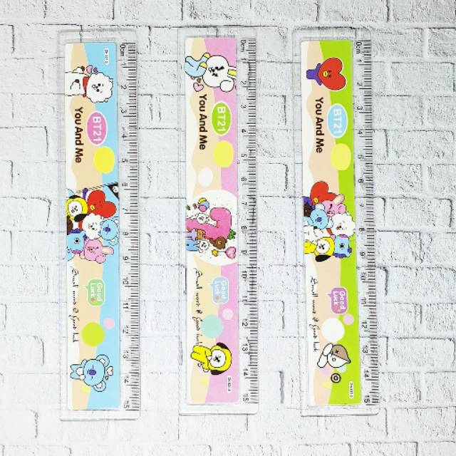 

Penggaris BT21 15 cm