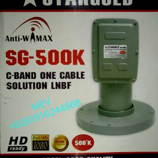 Lnb C band OCS Stargold SG-500K anti wimax | Shopee Indonesia