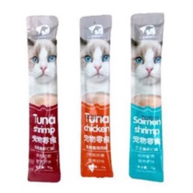 Snack kucing/ Peien creamy cat treats snack 15 gr