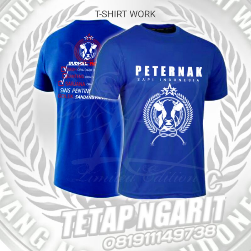 kaos peternak sapi indonesia