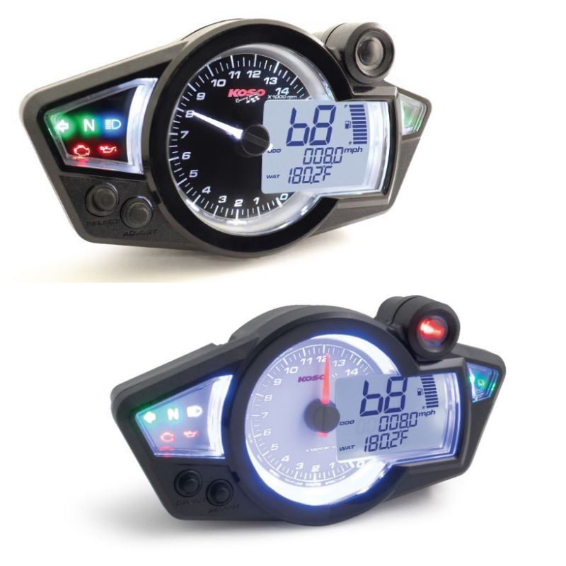 Speedometer RX1N LCD Meter KOSO Original Universal PnP semua Motor