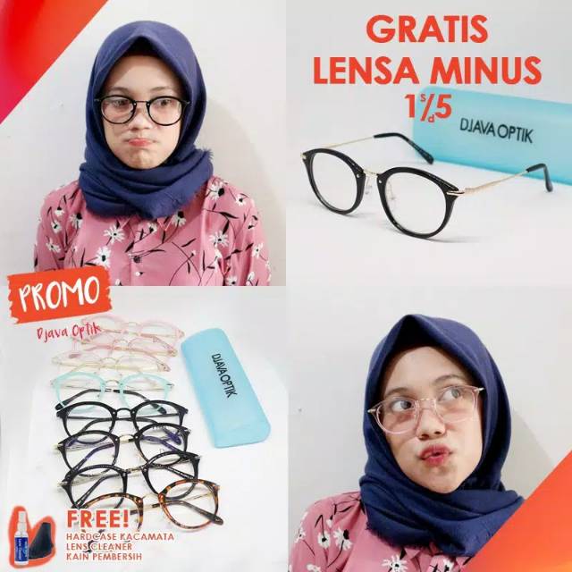 kacamata fhesion wanita mines antiradiasi