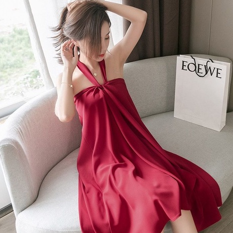Dress Midi Wanita Tali Korea Bahan Shakila Streat