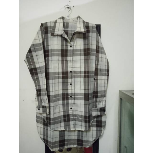 Tunik kemeja kotak2