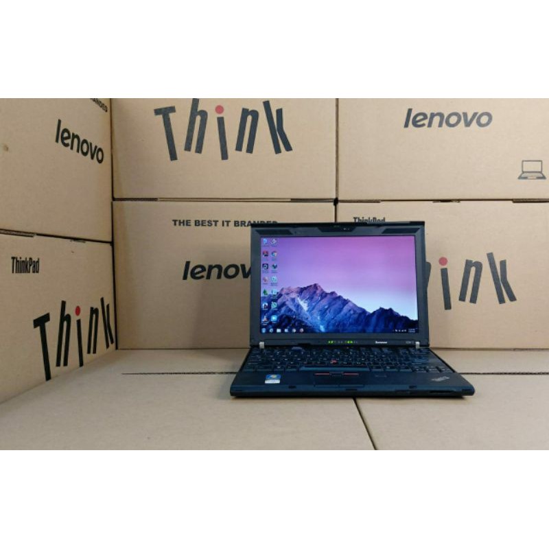 LAPTOP LENOVO THINKPAD  X201 CORE I5 GEN1 RAM 4GB HDD 250GB BEKAS BERKUALITAS