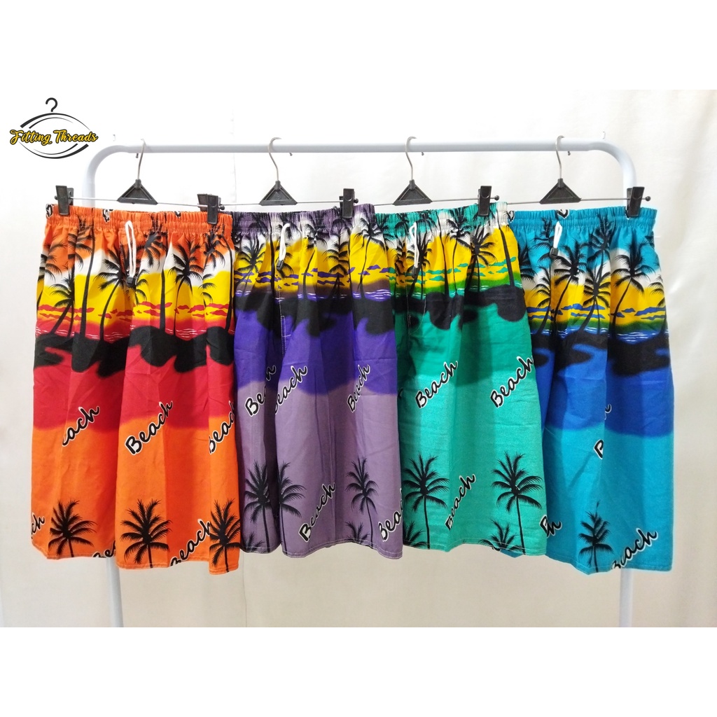 Celana Pantai Hawai Anak Remaja Dewasa / Celana Kolor Motif / Celana Pendek Boxer Harian Unisex / Celana Bali