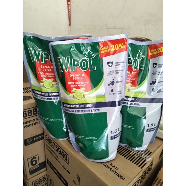 WIPOL PEMBERSIH LANTAI 1.5 LITER