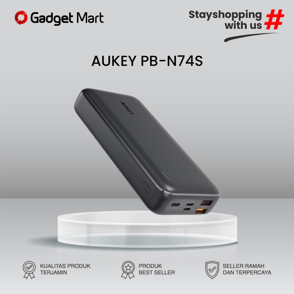 AUKEY Powerbank PB-N74S Basix Plus PD 20000mAh