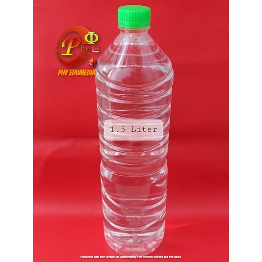 Aquadest / Akuades / Aquades / Air Suling / Air Aki Radiator - 1.5 Liter