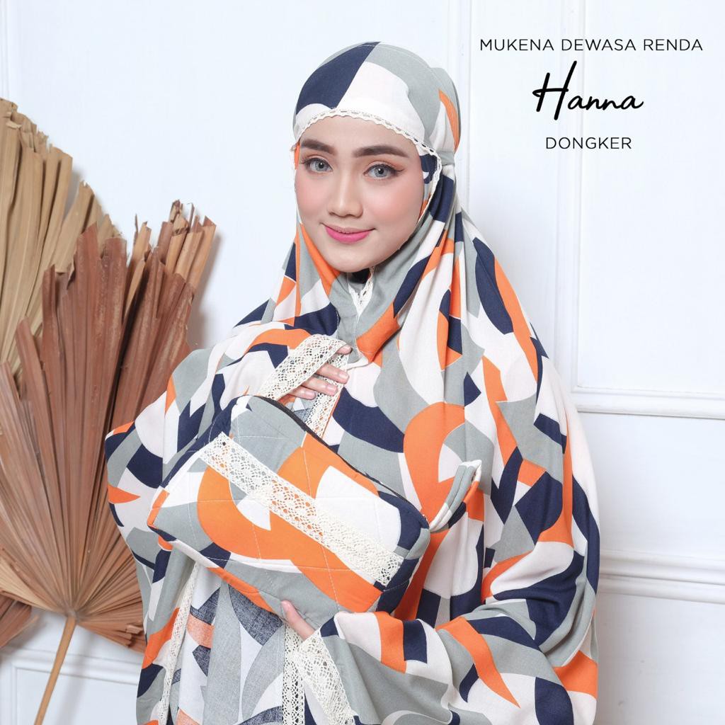 MUKENA BALI TASIK - MUKENA DEWASA MOTIF HANA