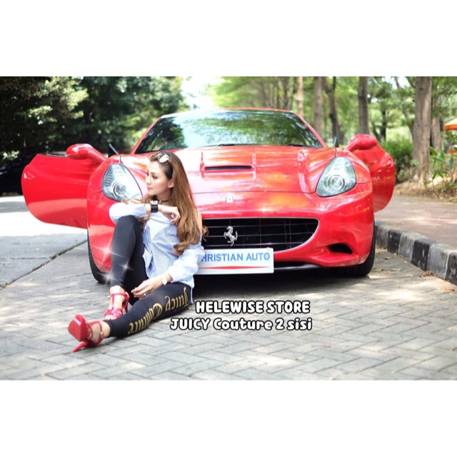 JUICY COUTURE LEGGING / Sporty Celana Legging Fitnes Aerobik Senam Yoga Pilates Premium Quality