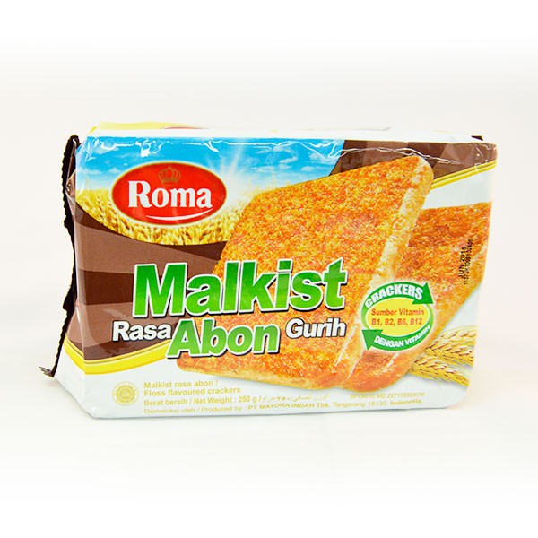 

Roma Malkist Crackers Abon Gurih 250G