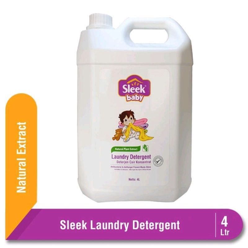 Sleek Bottle &amp; Nipple Cleanser 150ml, 450ml, 500ml, Laundry Detergent 450ml, 500ml, 900ml, 1200ml, 4 Liter