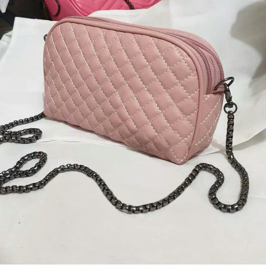 ۝ [LOKAL] DOMMO - D1299 TAS PANCONG FASHION BAKPAO BORDIR RAPET KOTAK ●