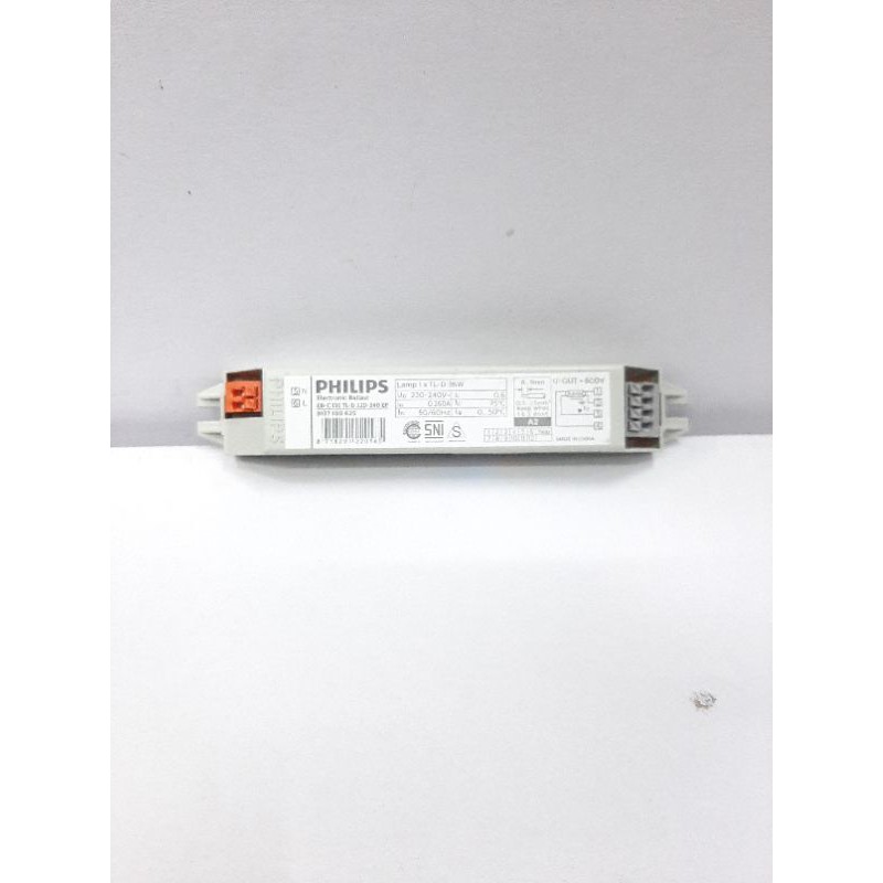 ballas philips ebc 36w/ballast elektronik philips ebc 36watt