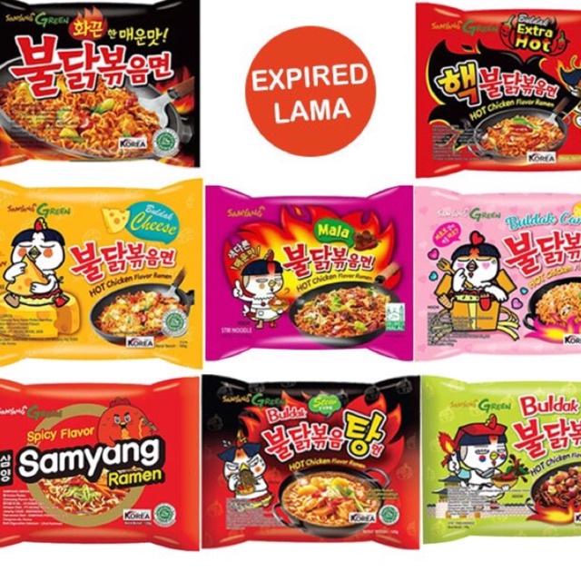 

(BPOM ML) SAMYANG BULDAK SAMYANG GREEN HALAL MIE SPICY RAMEN MIE KOREA
