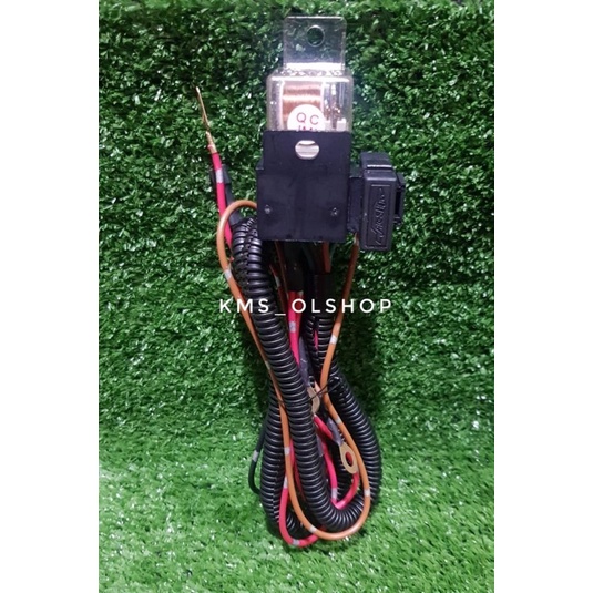 Kabel Set Relay Klakson 12V Universal Untuk Segala Macam Merk Klakson Bosch Hella Denso