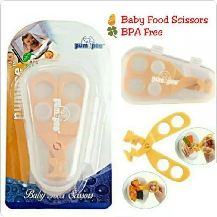 Pumpee-Baby food scissors pemotong makanan PA-108BFS