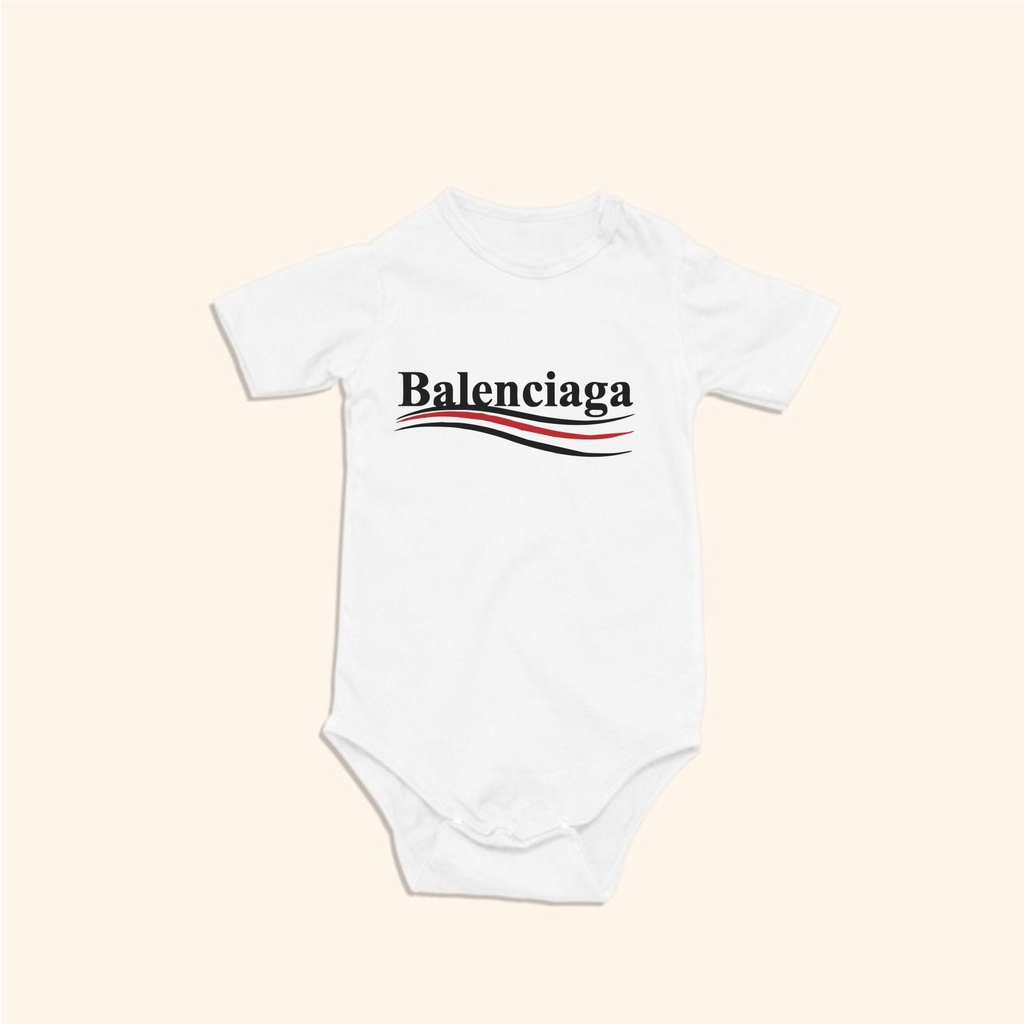 Jumper Bayi/Rumper/Bodysuit New Balanciaga Usia 0 sd 6 Bulan