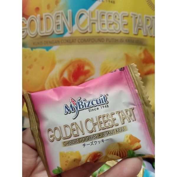 

MyBizcuit Golden Cheese Tart 10g/pcs Halal Product Malaysia