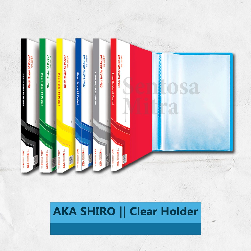 

Clear Holder Aka Shiro Pocket 20, 40, 60