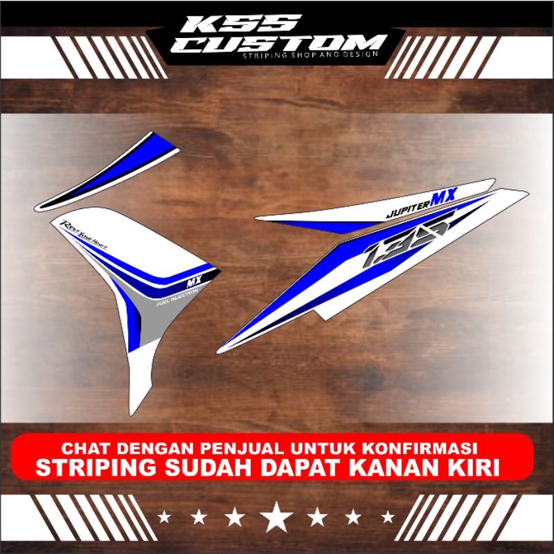 striping mx 135 new variasi - striping jupiter mx 135 exciter - striping exciter komorod