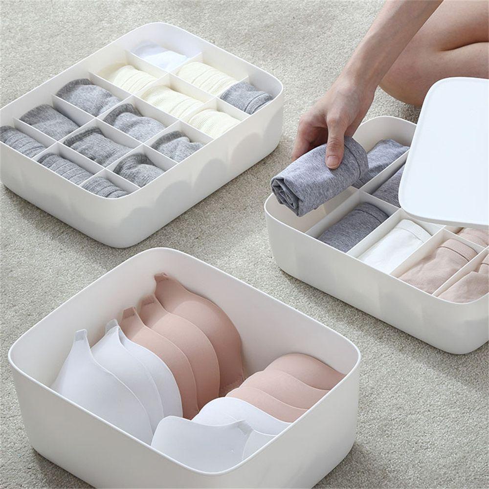 Solighter Underwear Storage Box Baju Lemari Organizer Laci Bra Organizer Pakaian Dalam