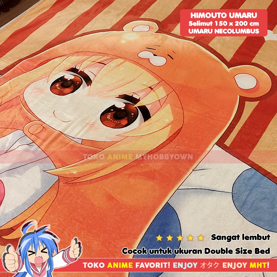 Selimut Anime Himouto Umaru-chan : Chibi Umaru Necolumbus