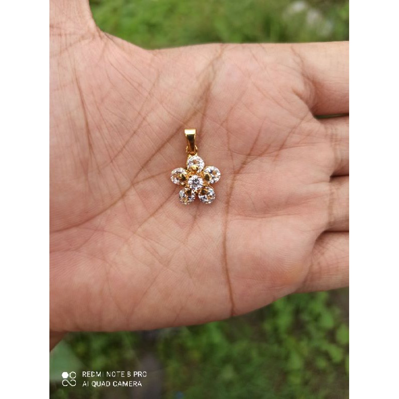 LIONTIN TITANIUM MOTIF BUNGA LIONTIN CANTIK