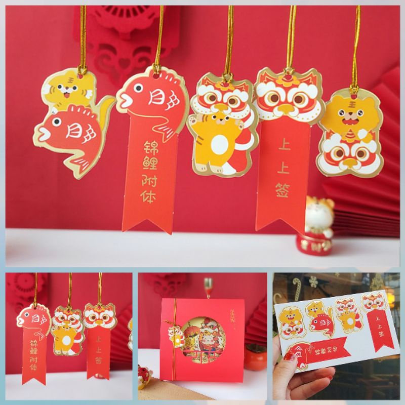 

Tag Label CNY Tag Imlek Hiasan Hang Tag Imlek