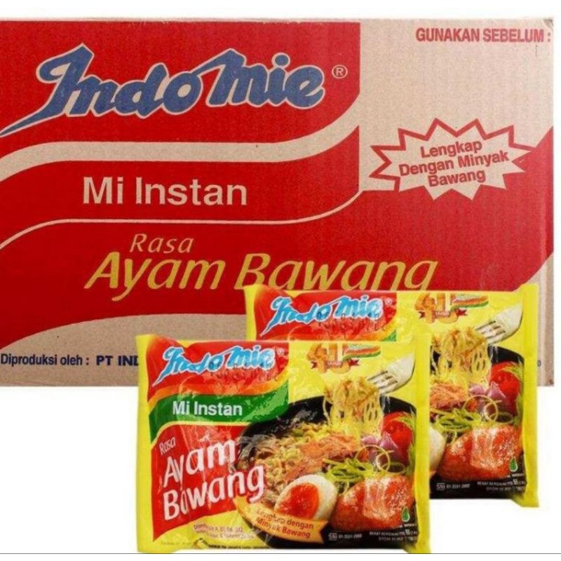 

Indomie kuah rasa Ayam Bawang