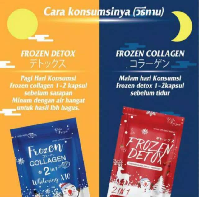 Cara Minum Frozen Collagen Review Frozen Collagen 2 In 1