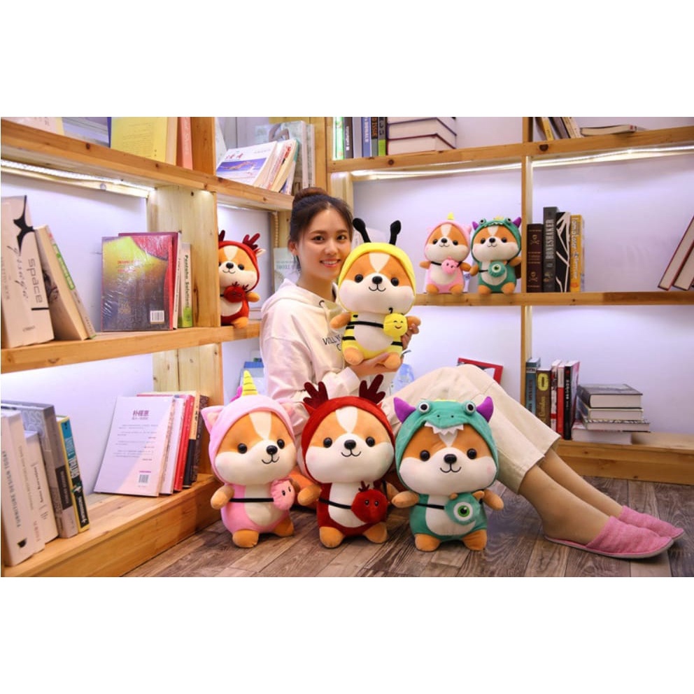 Boneka Best Seller Tupai Corgi Import Mewah!