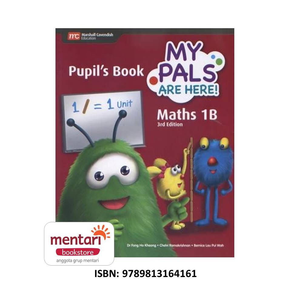 My Pals Are Here! Math, Pupil's Book | Buku Pelajaran Matematika SD-Pupils Book 1B