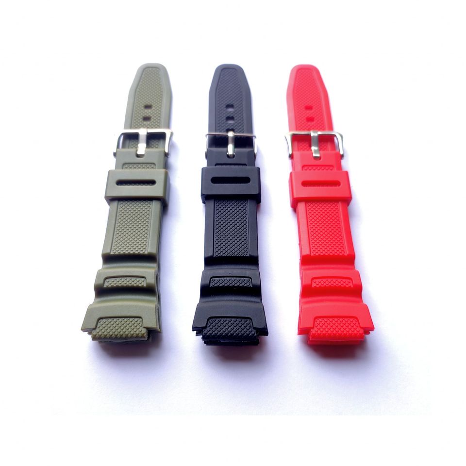 Strap Tali Jam Tangan Digitec 3087 Rubber DG-3087 Digitec3087 Hitam