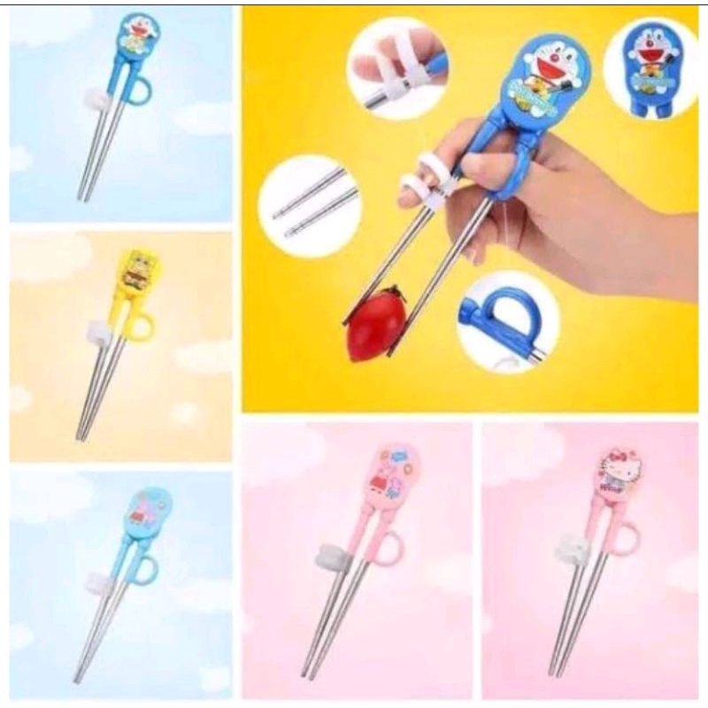 training chopstick karakter sumpit belajar anak sumpit latihan sumpit anak