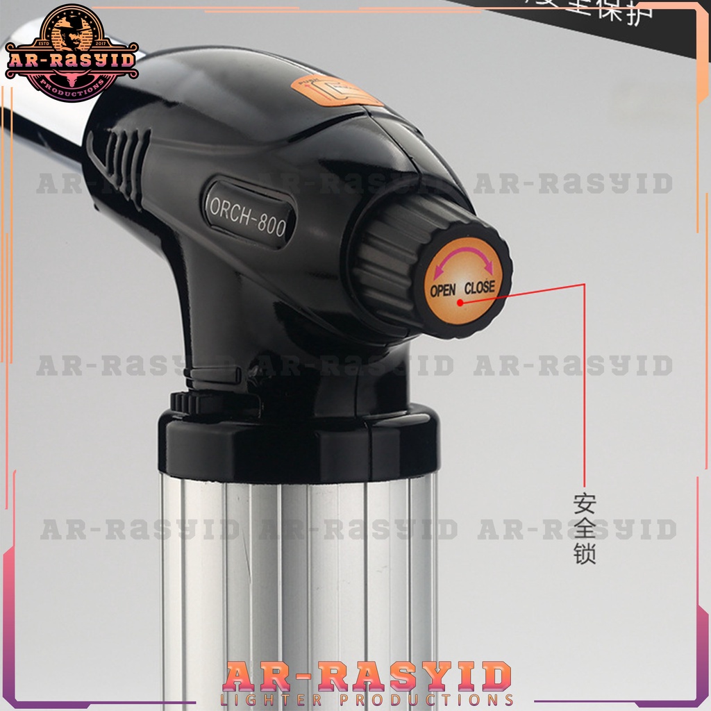BISA COD Korek Api Las Gas Torch Power Cigar Lighter MOD-800 1982-2