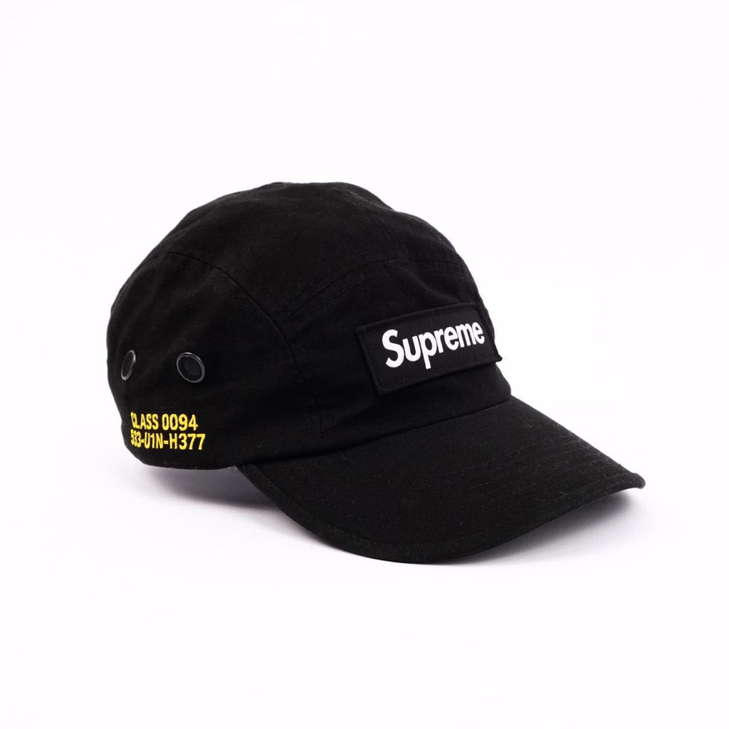 Supreme Military Camp Cap SS21 Black
