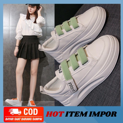 SW324 COD Termurah Sepatu Import Wanita Sneakers Impor Fashion Premium MB63