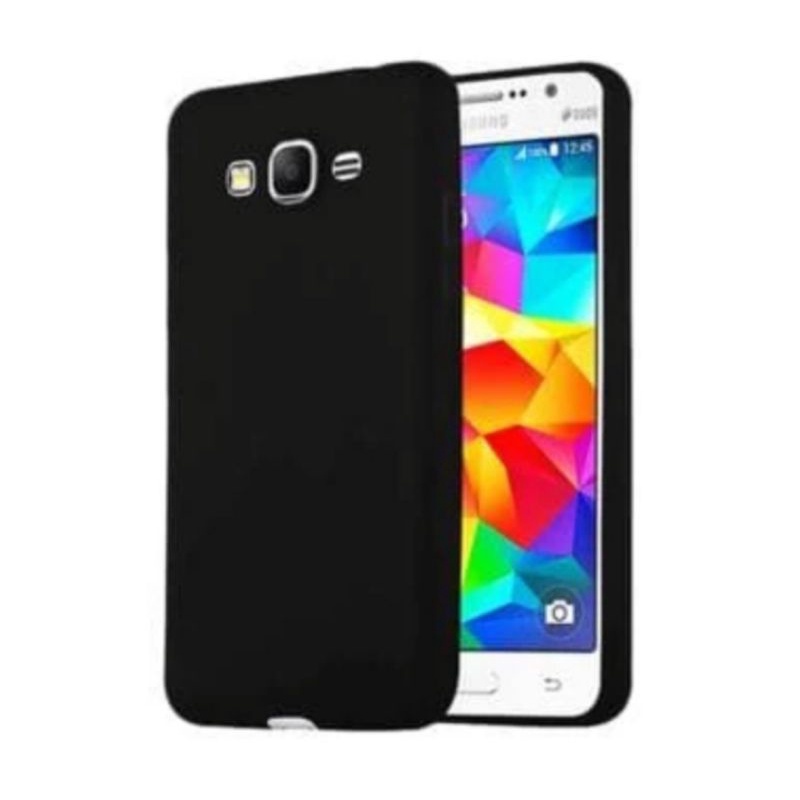 Softcase Black Matte Samsung Galaxy J2 / J2 Prime / Grand Prime - Case Blackmatte