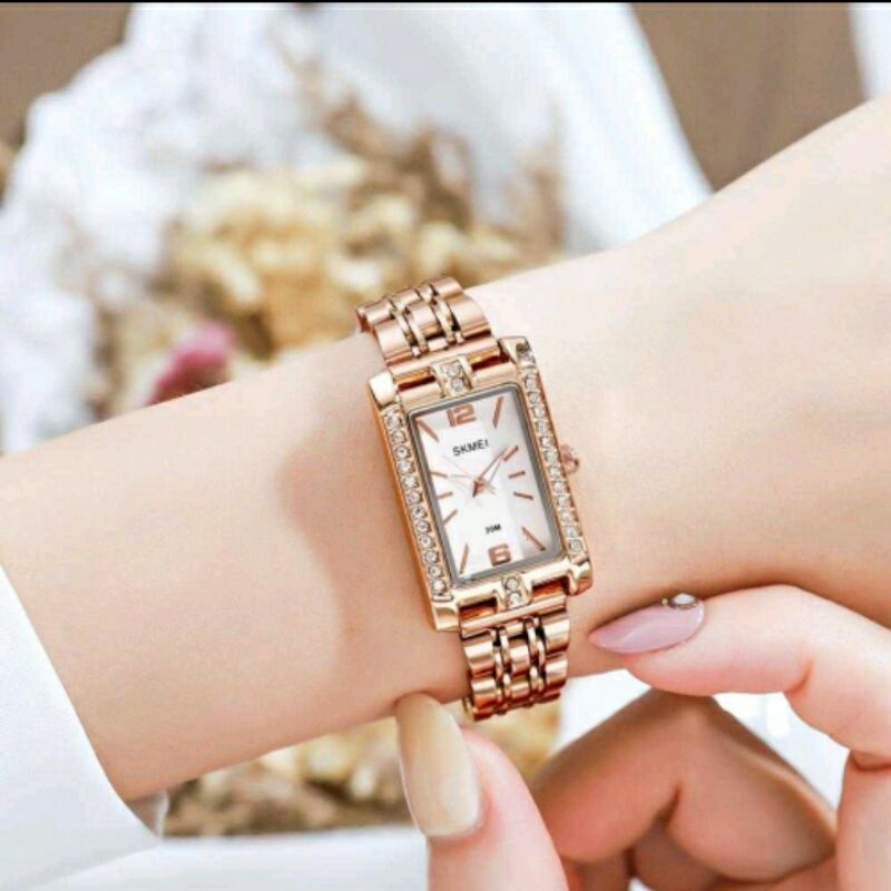 skmei 1690 garansi original jam tangan wanita skmei 1690 rantai